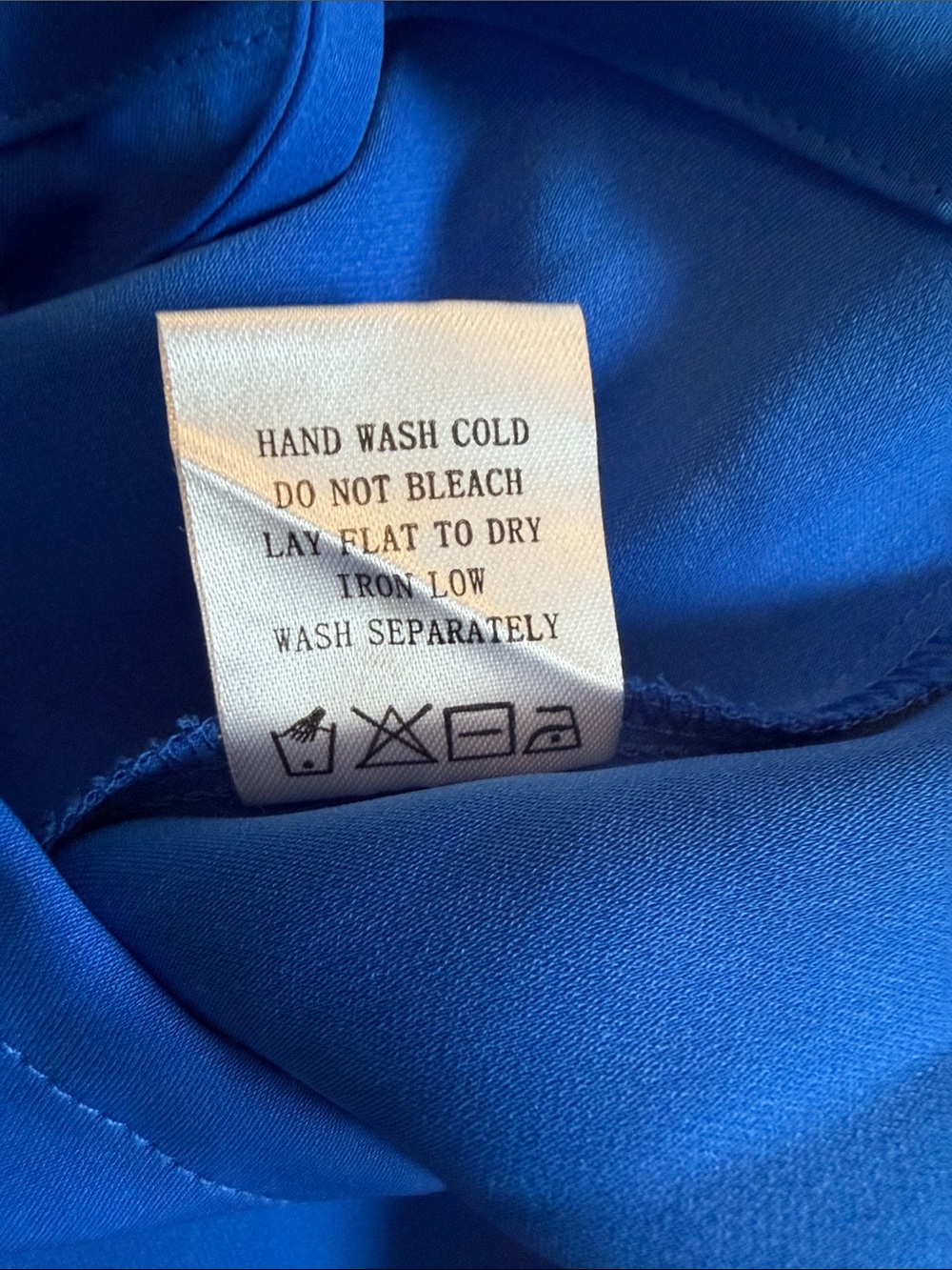 superdown Blue Ruched Drawstring Mini Dress - Picture 7 of 7